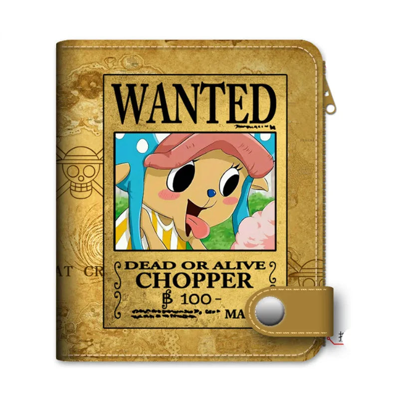 One Piece Anime Figure Wallet