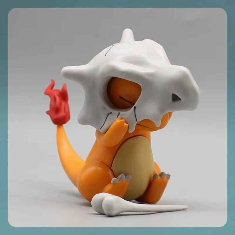 Pokemon Charmander and Cubone Figure