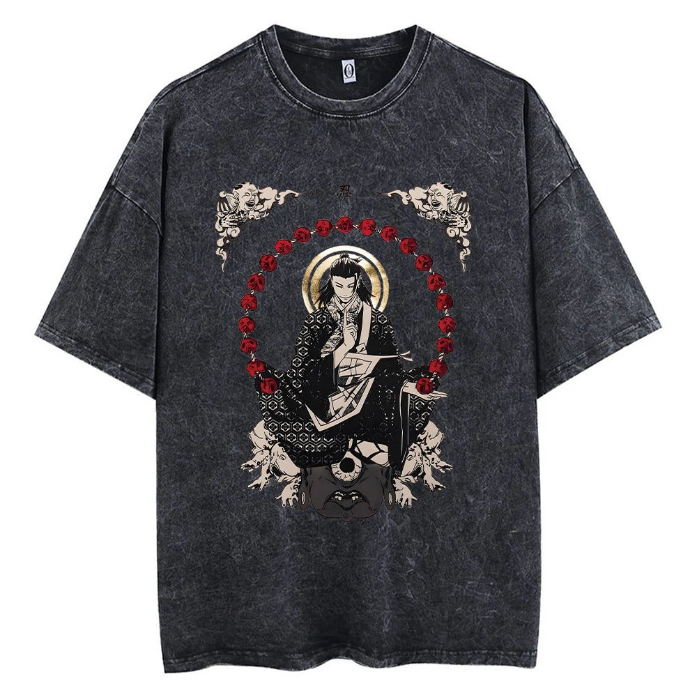 Anime Jujutsu T Shirt Vintage
