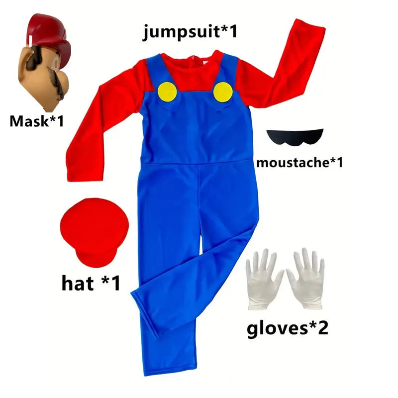Game Brothers Funny Uniform MARIO BROS