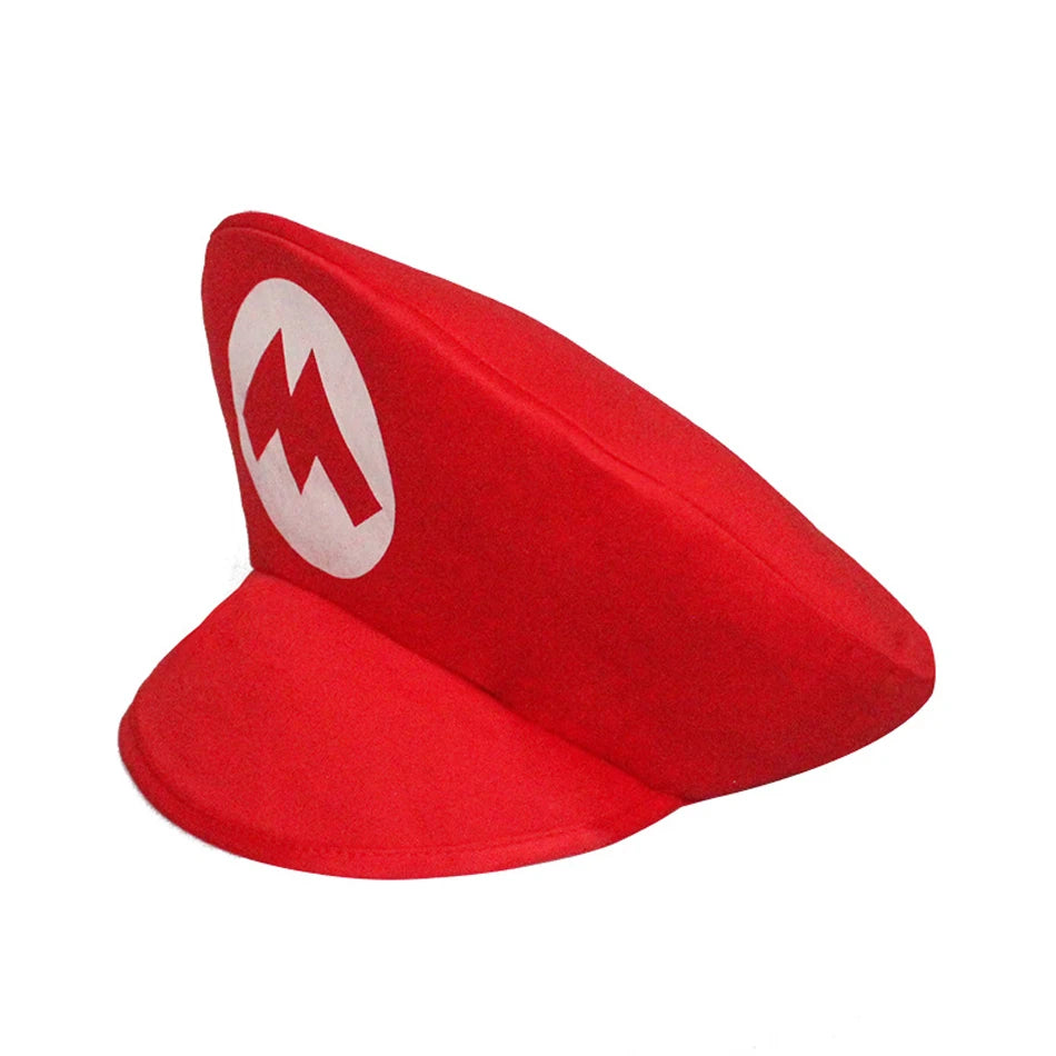 Super Mario Bros Luigi Cartoon Cosplay Hat