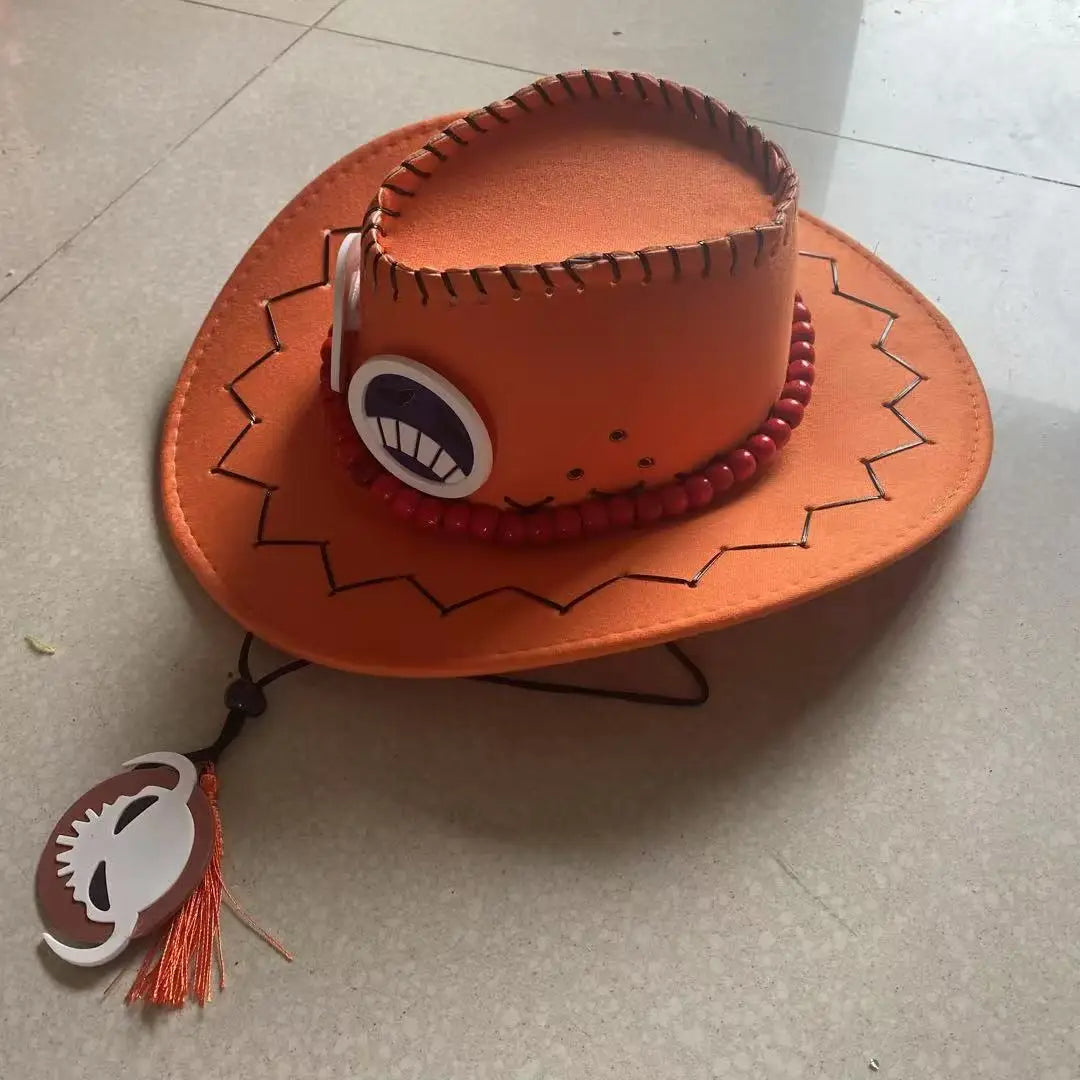 Unisex Portgas D Ace Anime Cosplay Hats