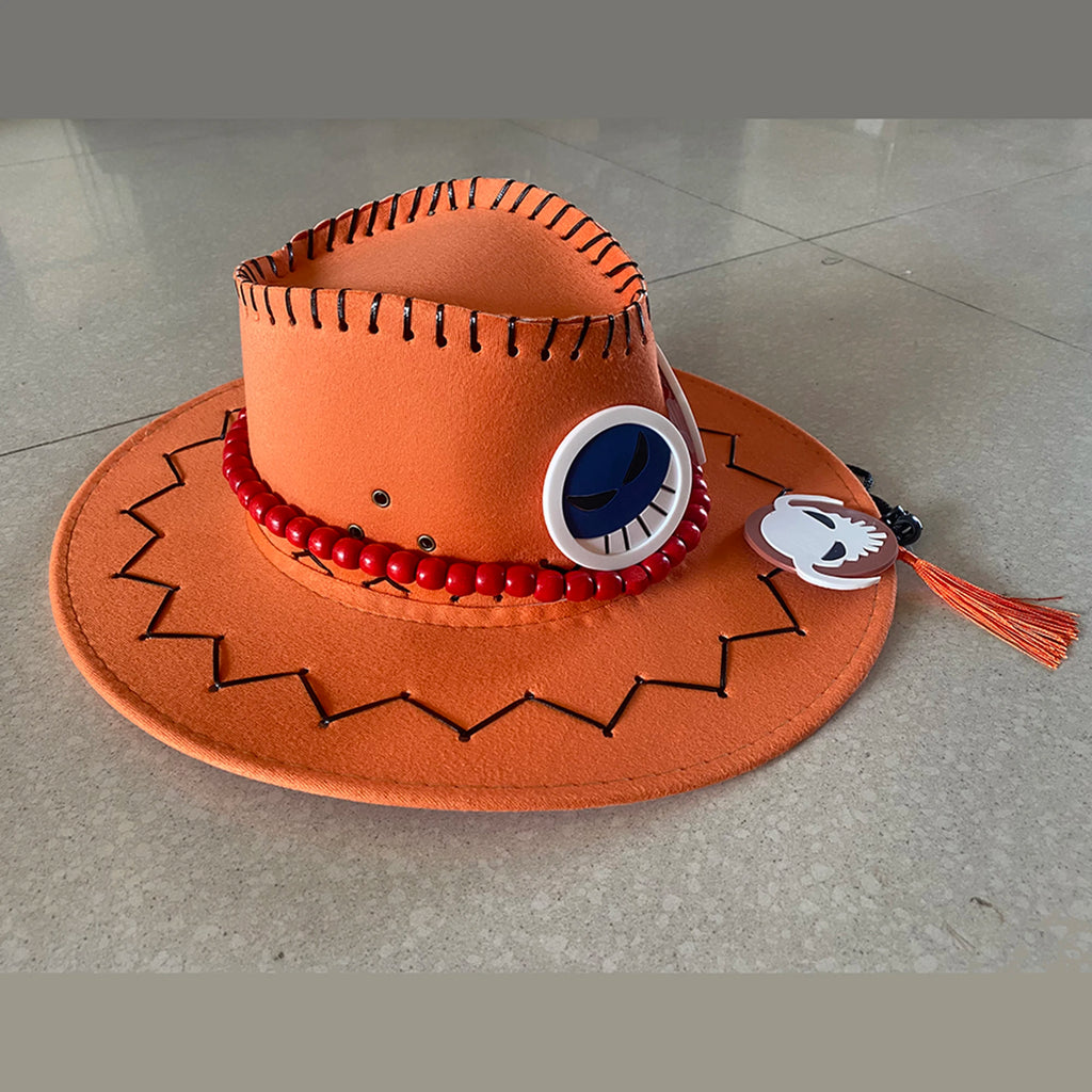 Unisex Portgas D Ace Anime Cosplay Hats
