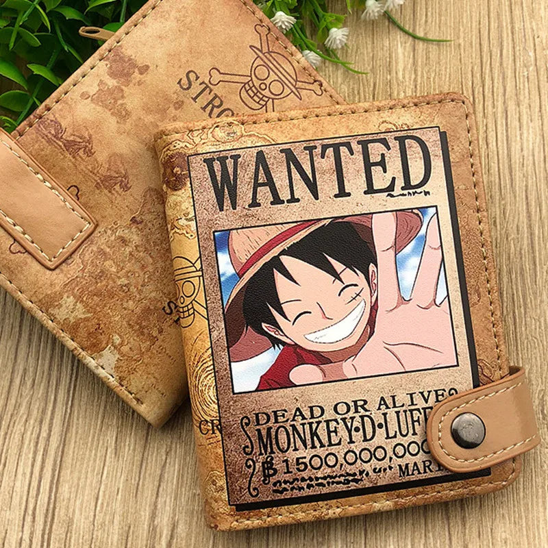One Piece Anime Figure Wallet