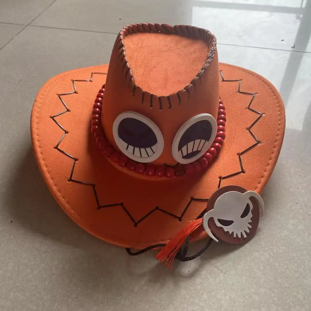Unisex Portgas D Ace Anime Cosplay Hats