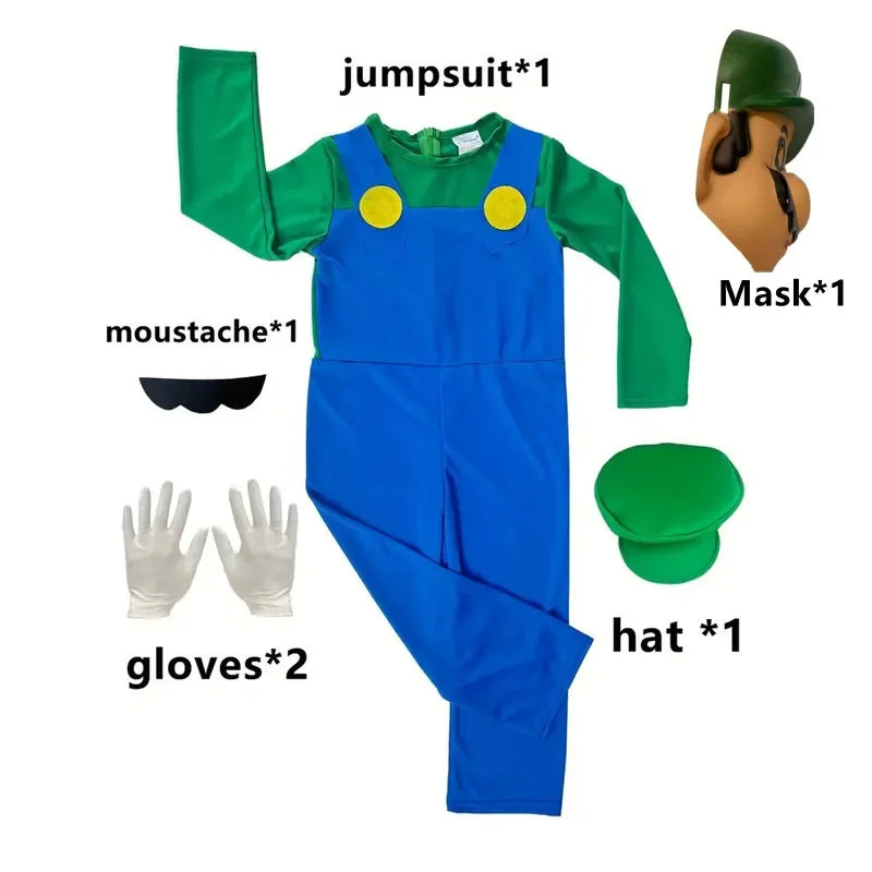 Game Brothers Funny Uniform MARIO BROS